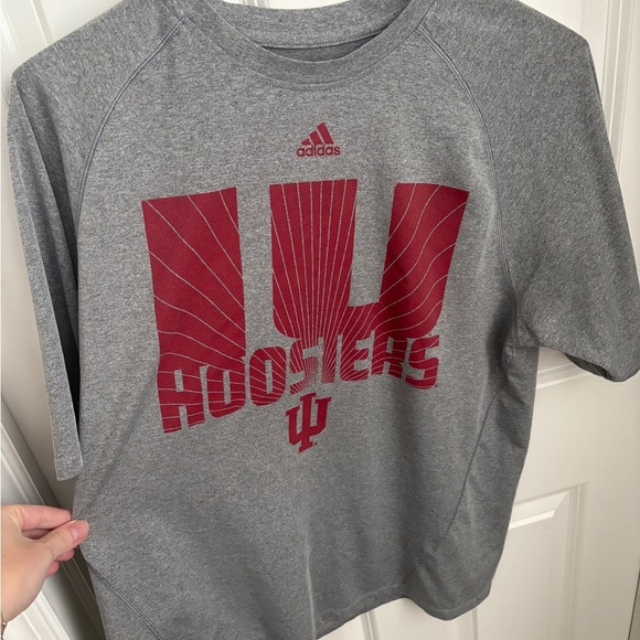 Adidas Indiana Hoosiers Climalite Tee - Picture 2 of 4